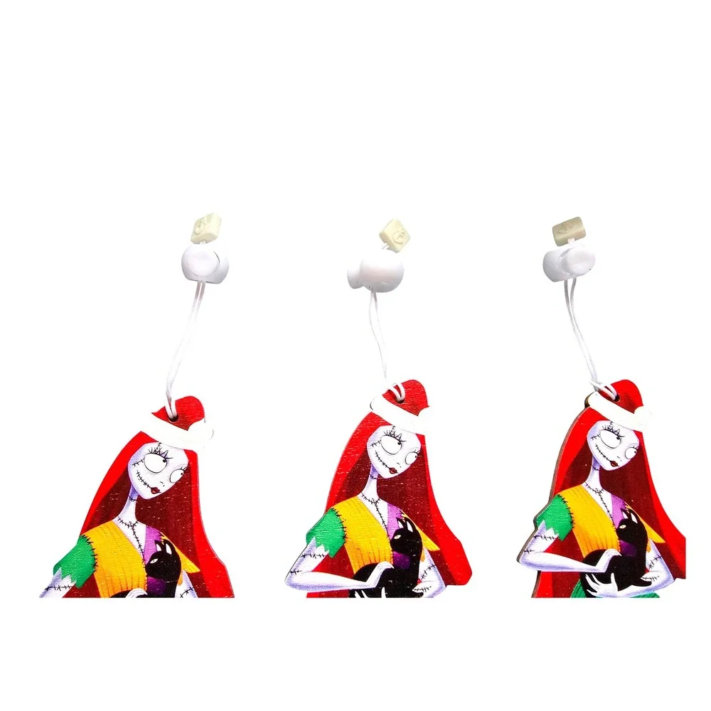 NWOT The Nightmare Before Christmas Ornaments Set of 6 Wooden‎ Ornaments
